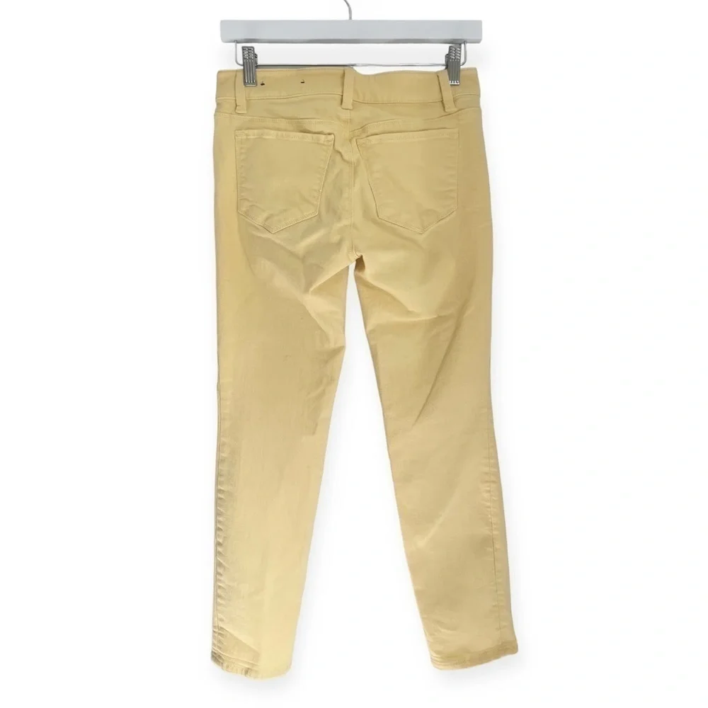 Ann Taylor Factory Women’s Modern Skinny Mid Rise Pants‎ Yellow Size 0